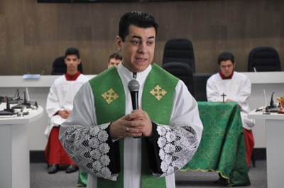 2017 - bênção do Padre Chrystian Shankar