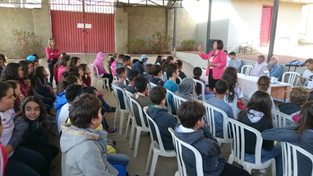 2017 - visita Escola Estadual Antônio Gonçalves de Matos