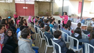 2017 - visita Escola Estadual Antônio Gonçalves de Matos