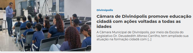 Coleção de notícia publicado por terceiro