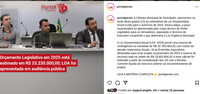Coleção de notícias publicadas por terceiros