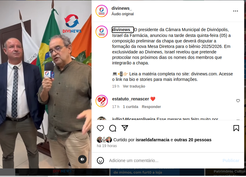 Coleção de notícias publicadas por terceiros