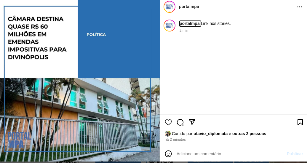 Coleção de notícias publicadas por terceiros