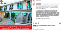 Coleção de notícias publicadas por terceiros