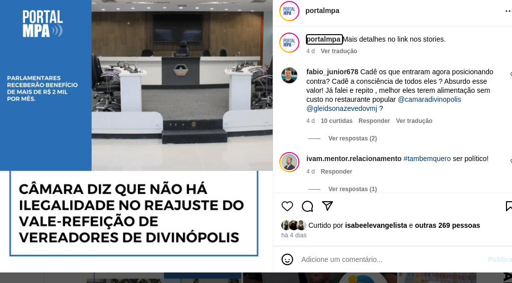 Coleção de notícias publicadas por terceiros