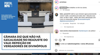 Coleção de notícias publicadas por terceiros