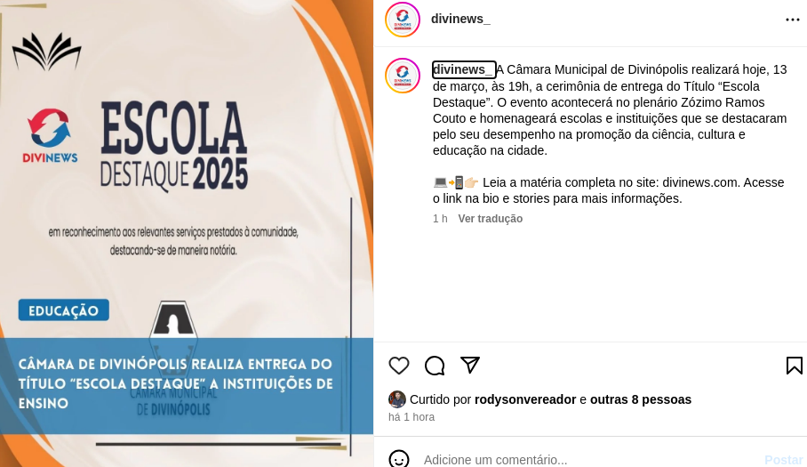 Coleção de notícias publicadas por terceiros