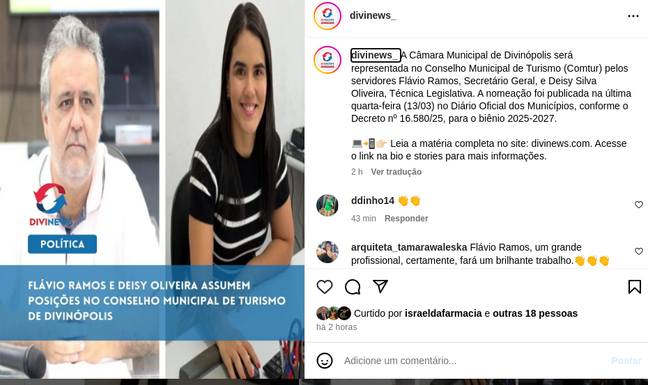 Coleção de notícias publicadas por terceiros