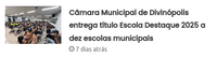 Coleção de notícias publicadas por terceiros