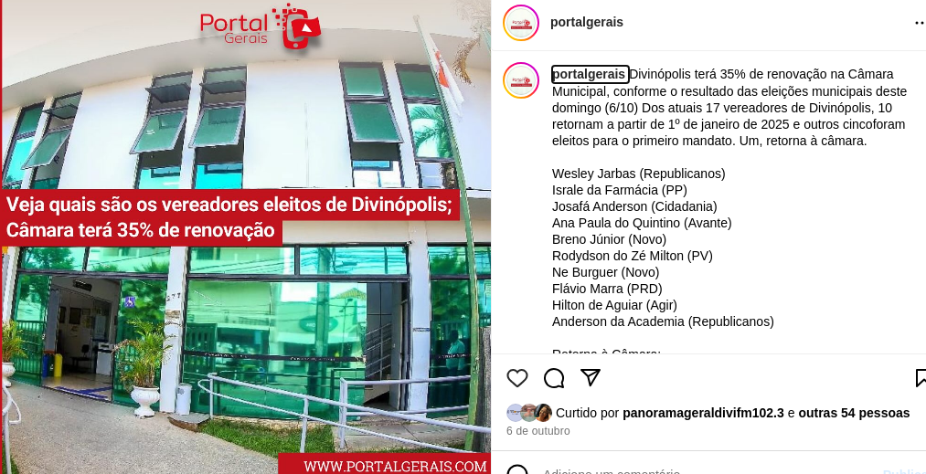 Coleção de notícias publicadas por terceiros