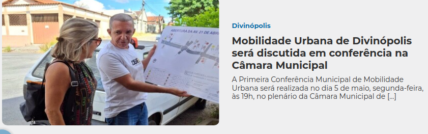 Coleção de notícias publicado por terceiros