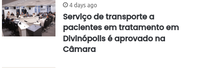 Coleção de notícias publicados por terceiros