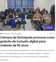 Coleção de notícias publicados por terceiros