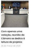 Coleção de notícias publicados por terceiros