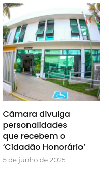 Coleção de notícias publicados por terceiros