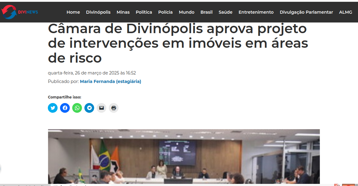 Coleção de notícias publicados por terceiros