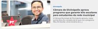 Coleção de notícias publicados por terceiros