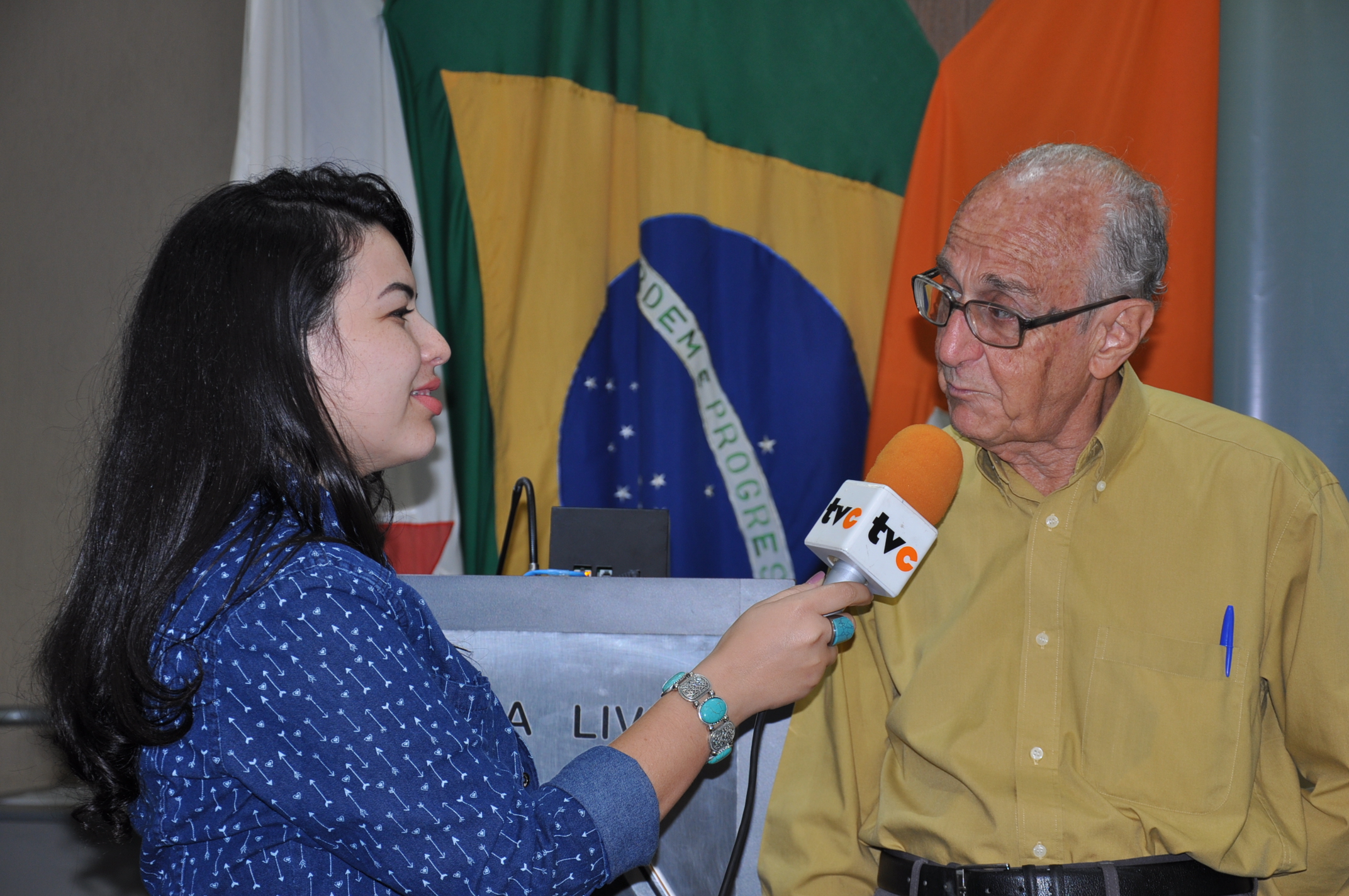 Fernando Teixeira - Presidente da Academia de Letras - Encerramento do 1° Varal Literário 10-11-2017