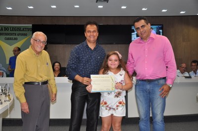 Millena Santos de Faria: Menção Honrosa - Encerramento 1° Varal Literário 10-11-2017