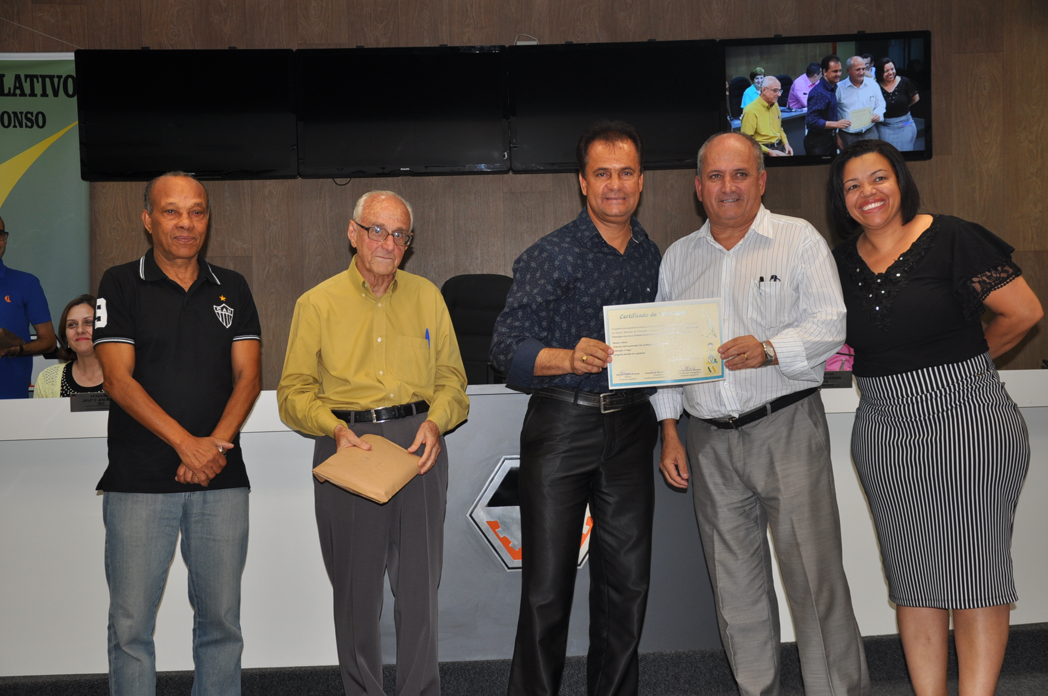 Ver. Edson Souza: 2° Lugar - Encerramento Varal Literário 10-11-2017.