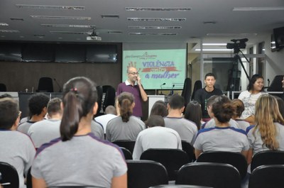 1º Aula da Oficina do Parlamento Jovem 
