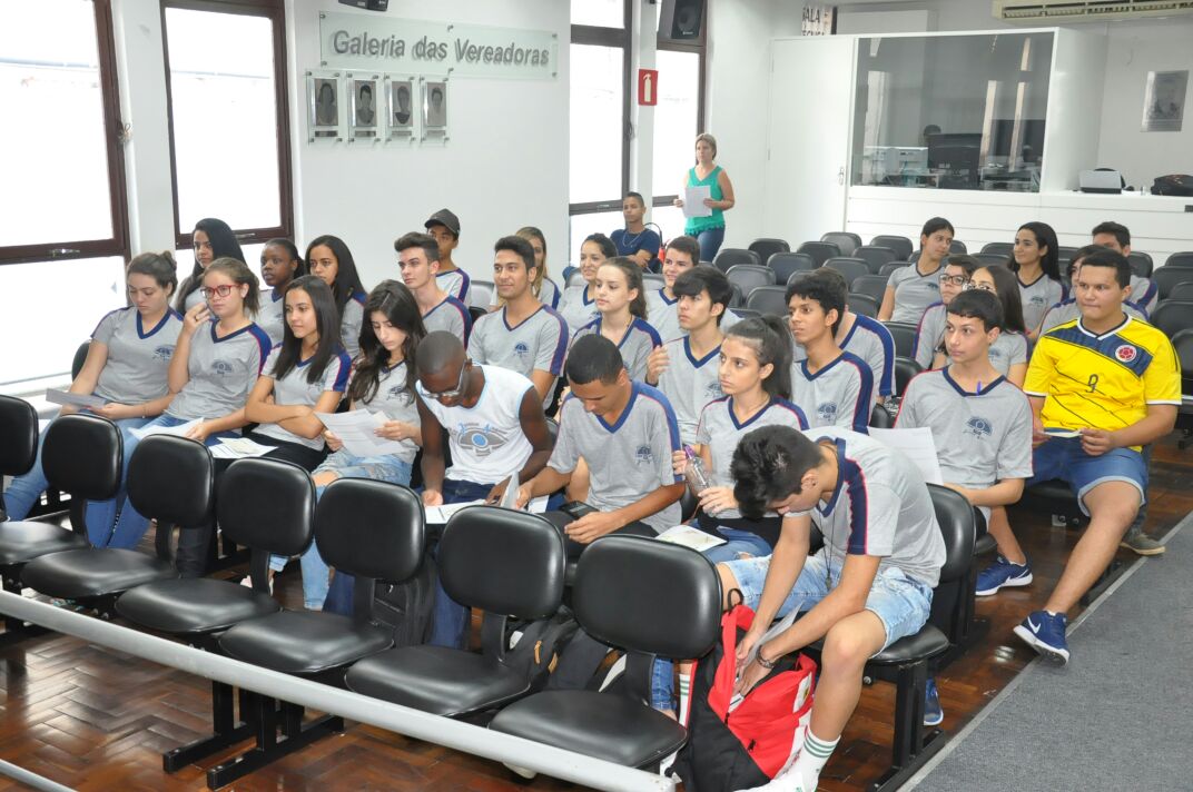 1º Aula da Oficina do Parlamento Jovem 