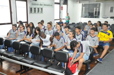 1º Aula da Oficina do Parlamento Jovem 
