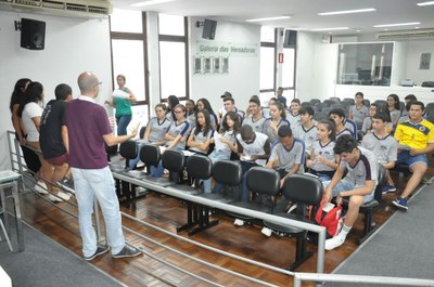 1º Aula da Oficina do Parlamento Jovem 