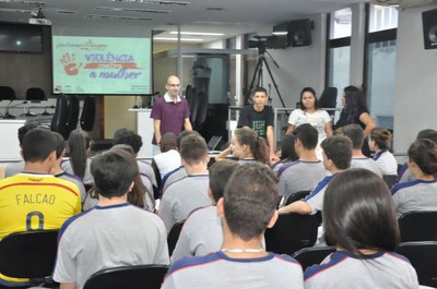 1º Aula da Oficina do Parlamento Jovem 