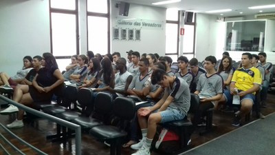 1º Aula da Oficina do Parlamento Jovem 