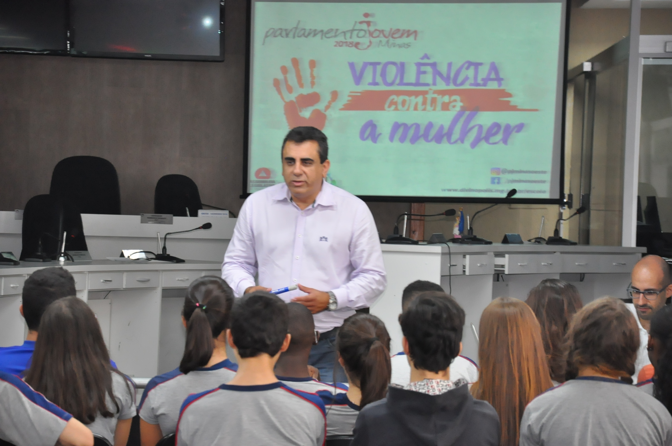 2º Aula da Oficina do Parlamento Jovem