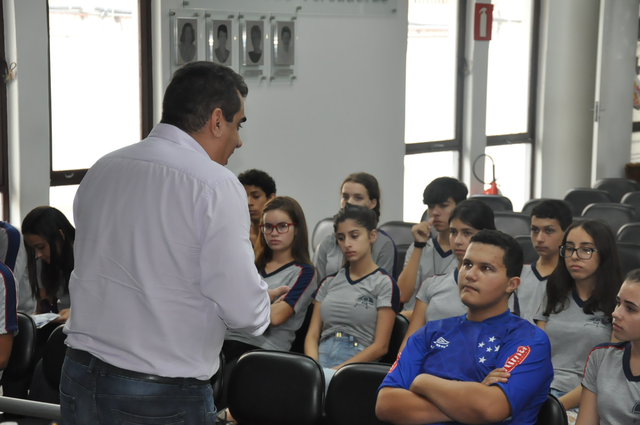 2º Aula da Oficina do Parlamento Jovem