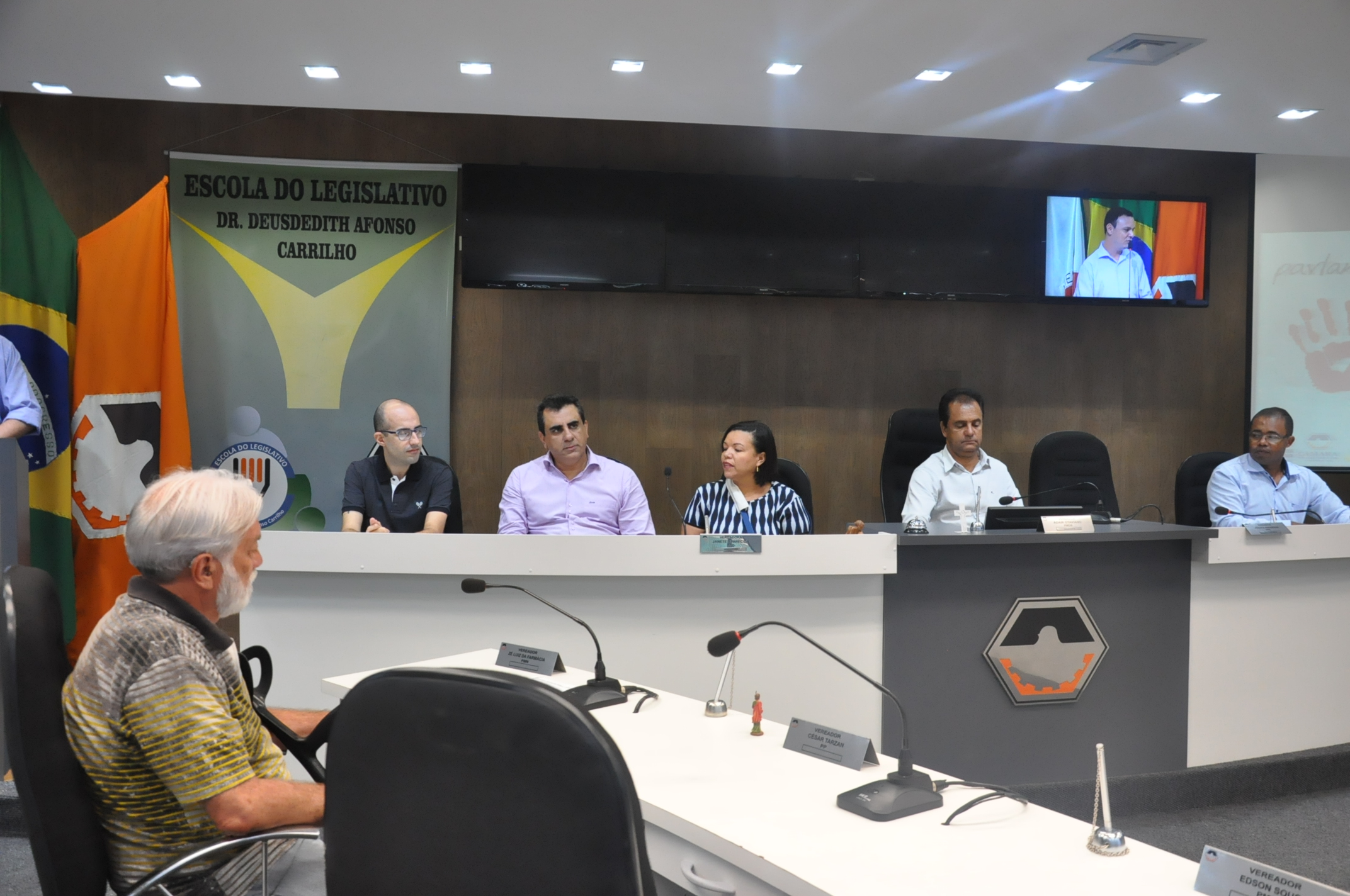 3° Aula da oficina do Parlamento Jovem 19-03-2018 