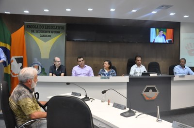 3° Aula da oficina do Parlamento Jovem 19-03-2018 