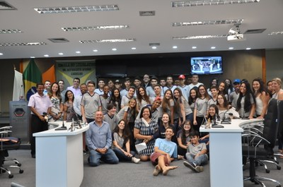 3° Aula da oficina do Parlamento Jovem 19-03-2018 