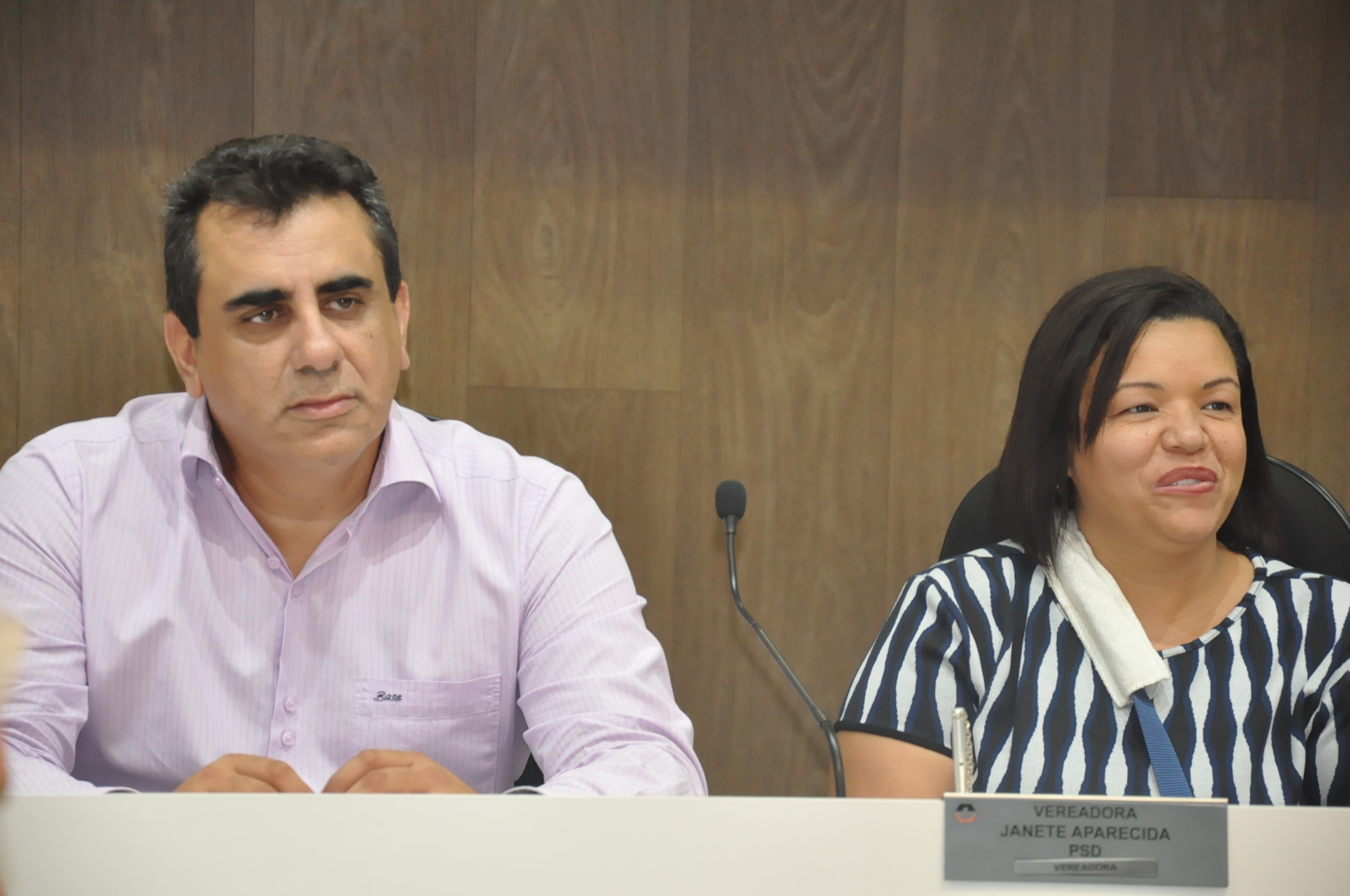 Dr. Roberto Franklin - Ver. Janete Aparecida -3° Aula da oficina do Parlamento Jovem 19-03-2018 