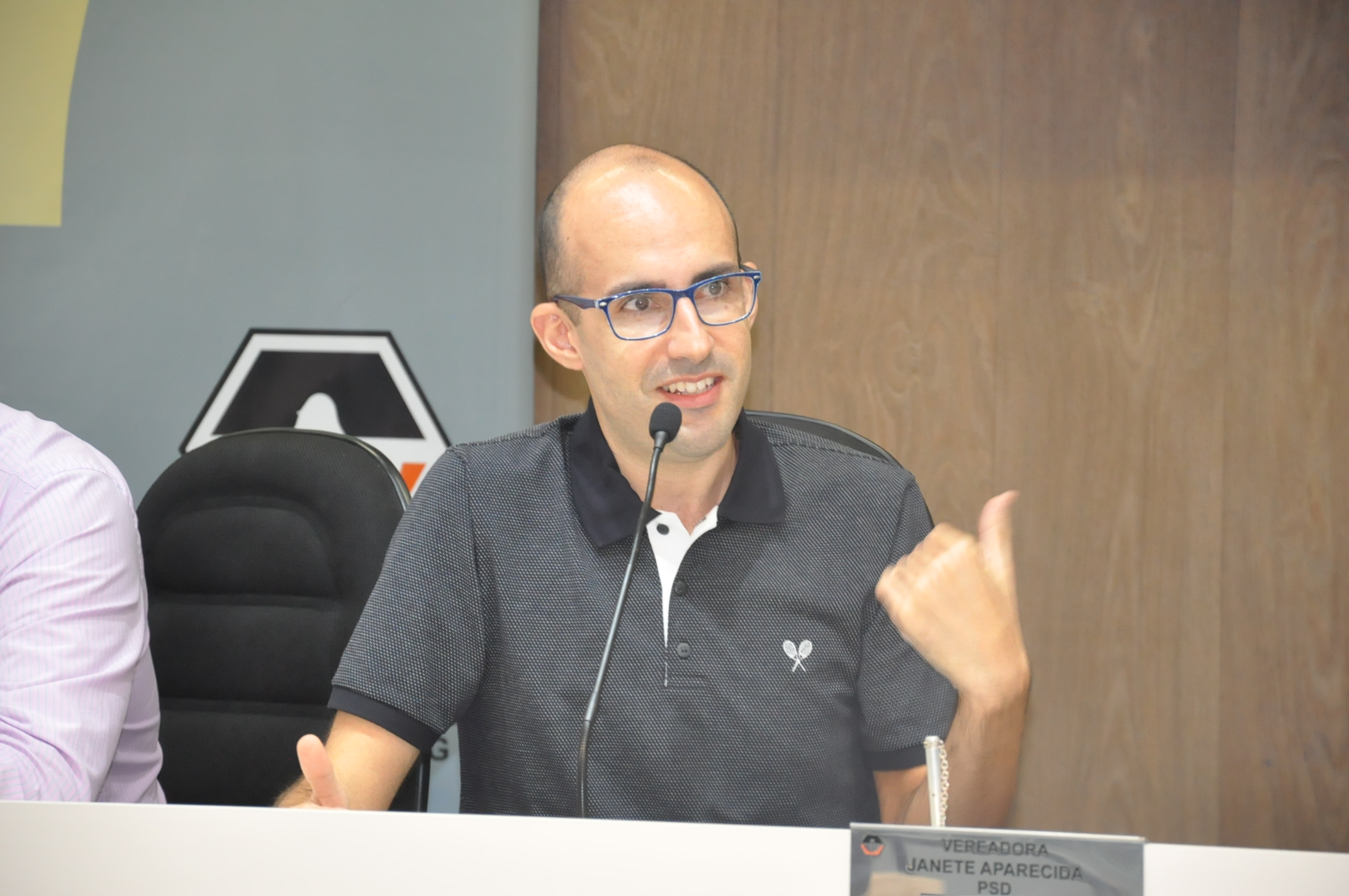 Samuel Marques -3° Aula da oficina do Parlamento Jovem 19-03-2018