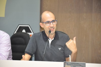 Samuel Marques -3° Aula da oficina do Parlamento Jovem 19-03-2018