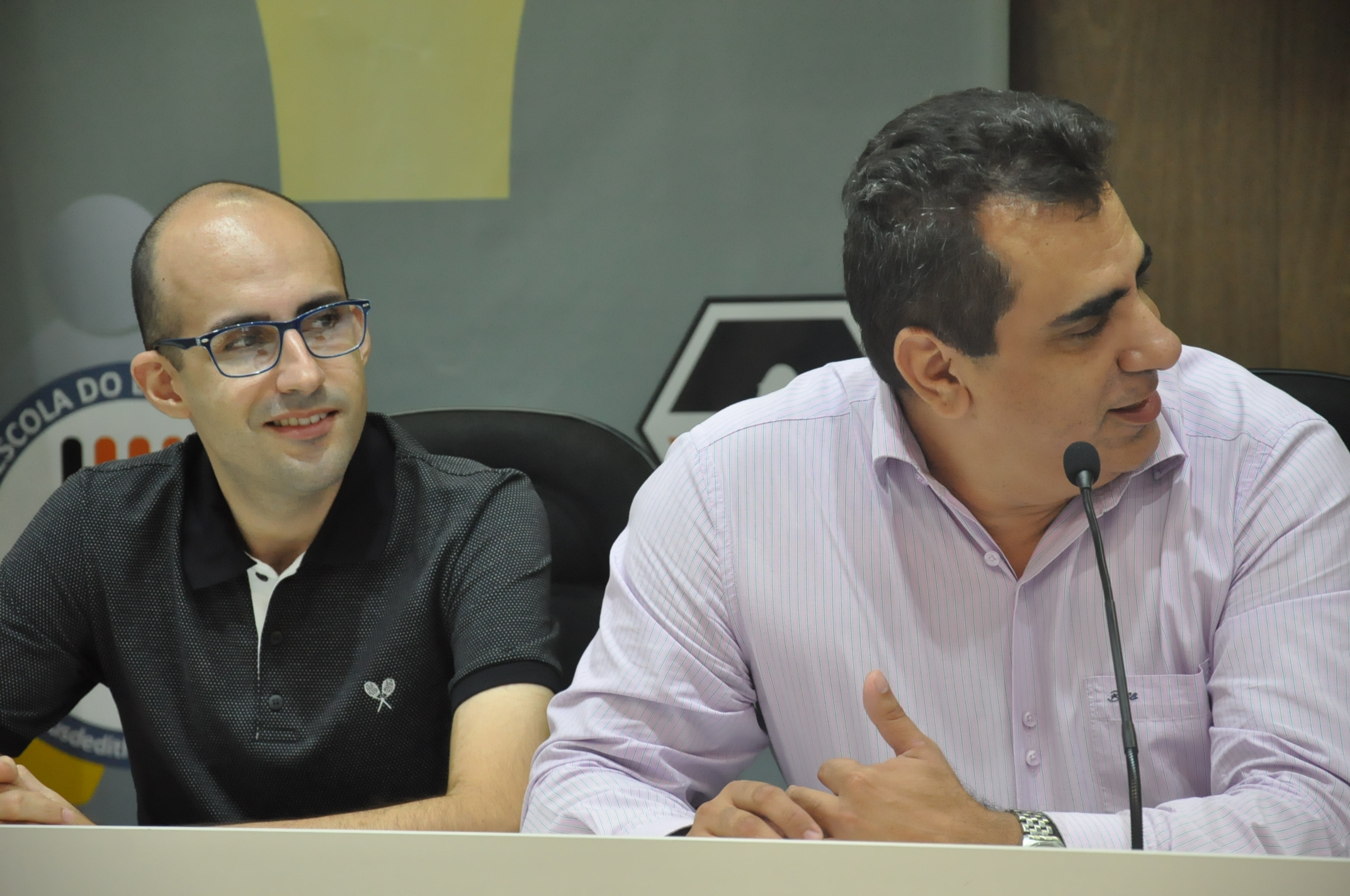 Samuel Marques - Roberto Franklin -3° Aula da oficina do Parlamento Jovem 19-03-2018