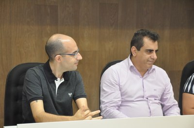 Samuel Marques - Roberto Franklin -3° Aula da oficina do Parlamento Jovem 19-03-2018 