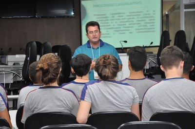 Plénario -4° Aula da oficina do Parlamento Jovem 21-03-2018