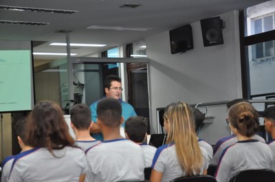 Plénario -4° Aula da oficina do Parlamento Jovem 21-03-2018