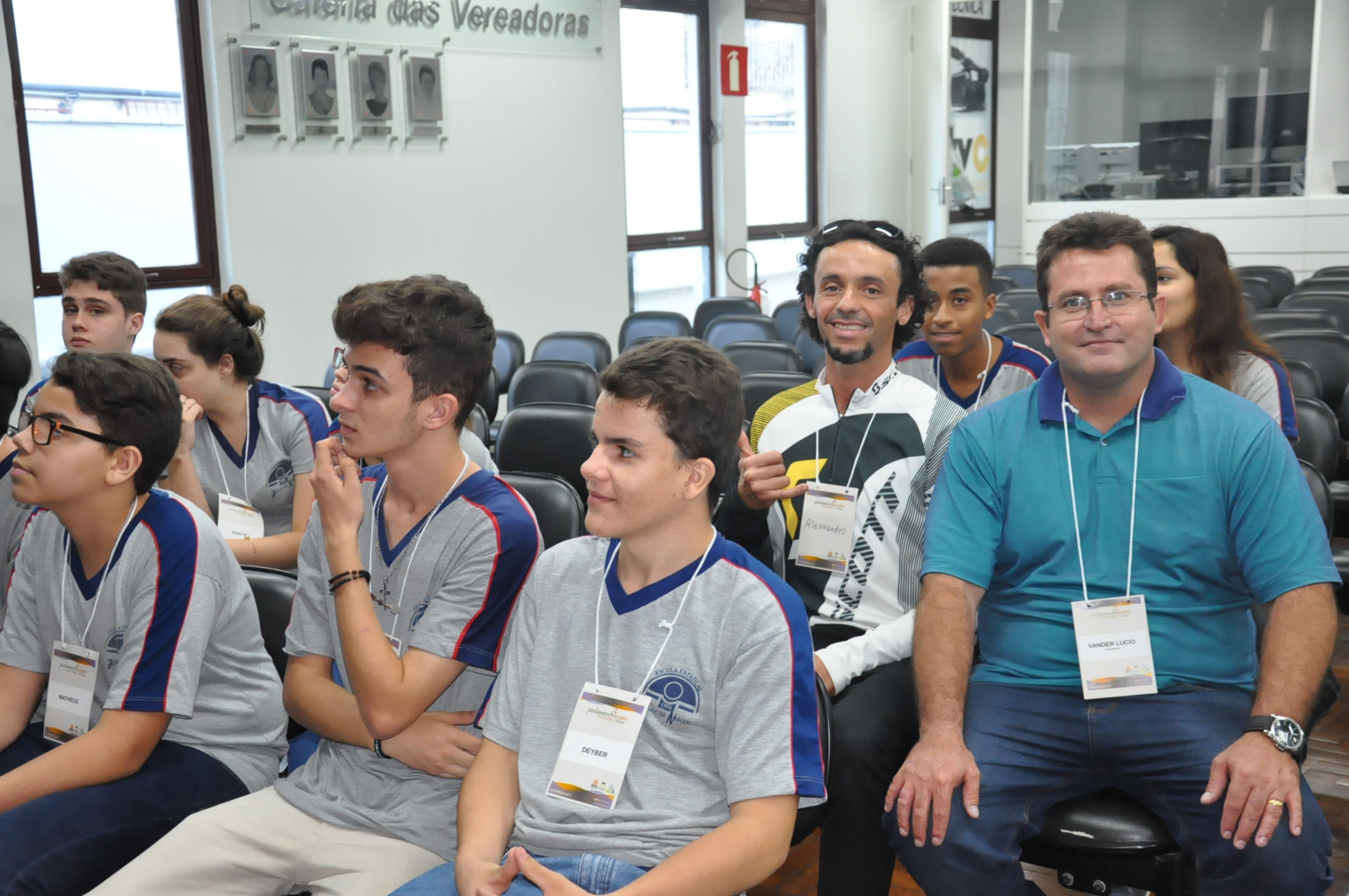 Plénario -4° Aula da oficina do Parlamento Jovem 21-03-2018