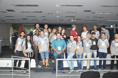 Plénario-4° Aula da oficina do Parlamento Jovem 21-03-2018