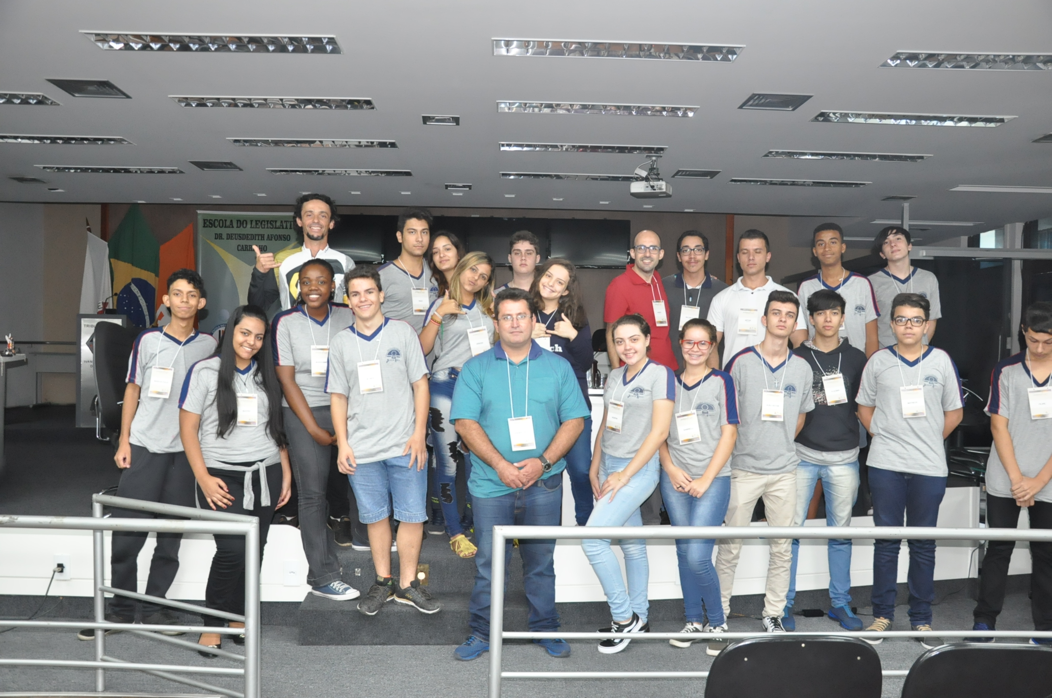 Plénario -4° Aula da oficina do Parlamento Jovem 21-03-2018