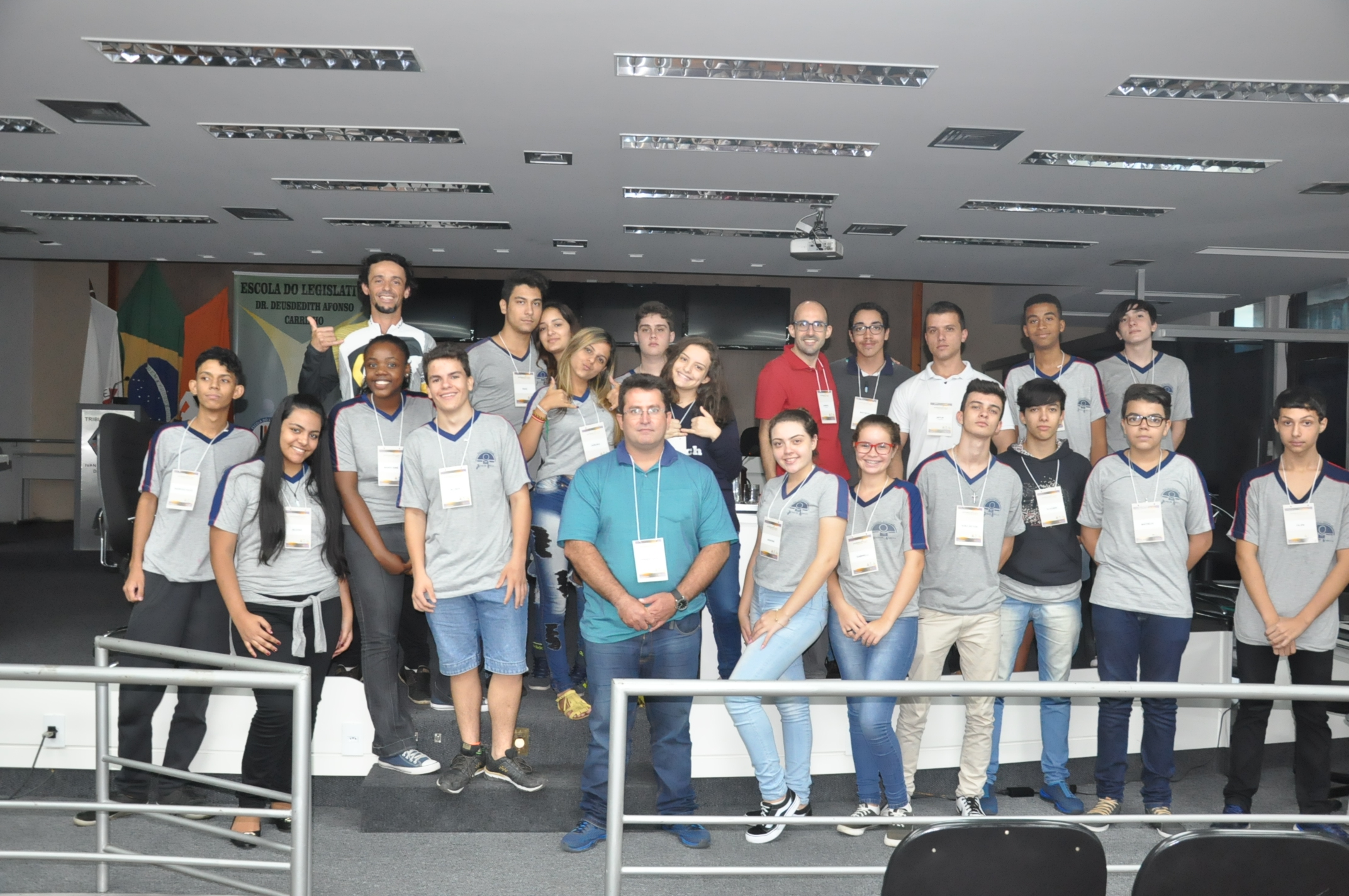 Plénario -4° Aula da oficina do Parlamento Jovem 21-03-2018