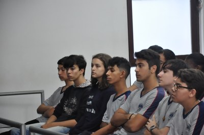 Plénario -4° Aula da oficina do Parlamento Jovem 21-03-2018