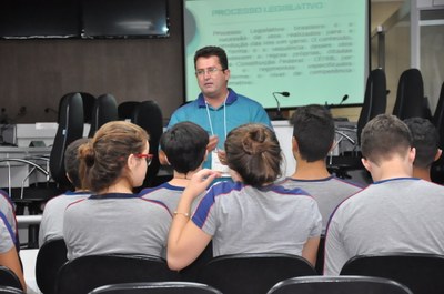 Plénario -4° Aula da oficina do Parlamento Jovem 21-03-2018