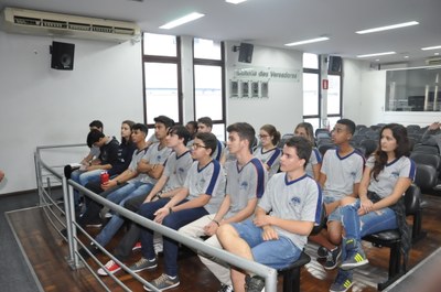 Plénaro -4° Aula da oficina do Parlamento Jovem 21-03-2018