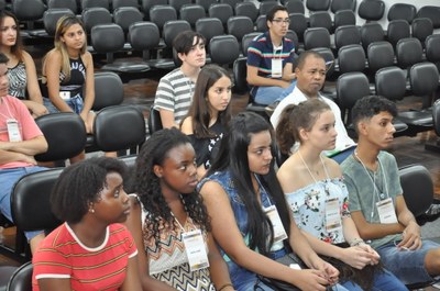 Plénario -5° Aula da oficina do Parlamento Jovem 23-03-2018